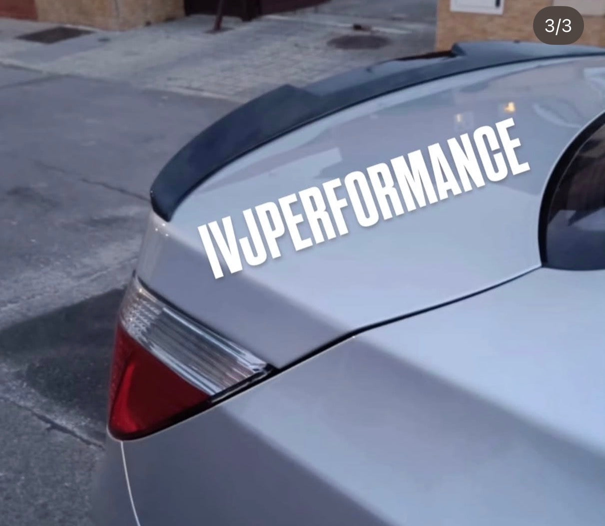 ALERÓN BMW E60 NEGRO BRILLO ESTILO M4