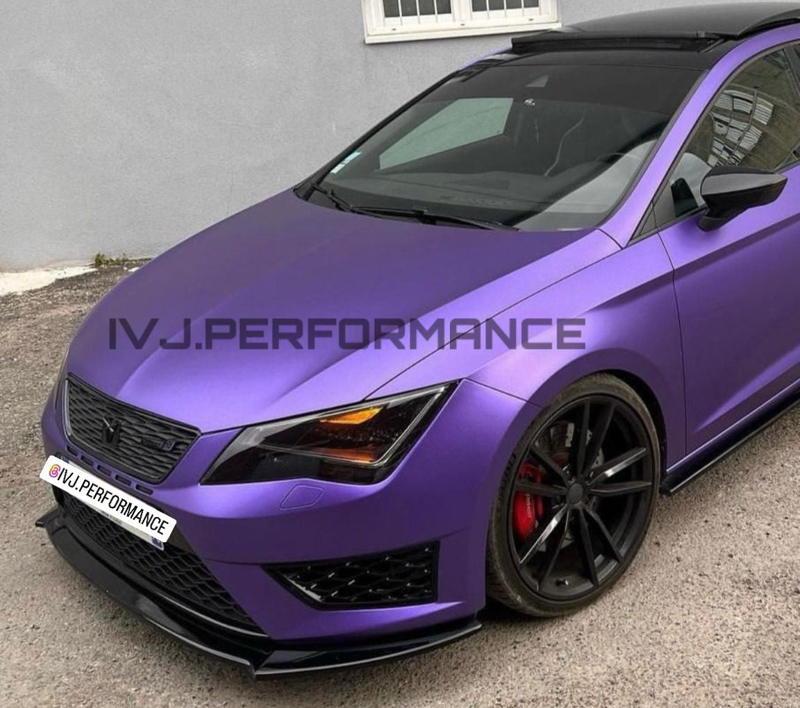 Lip SEAT leon CUPRA / FR/ mk3 5f. Lip de 1 pieza