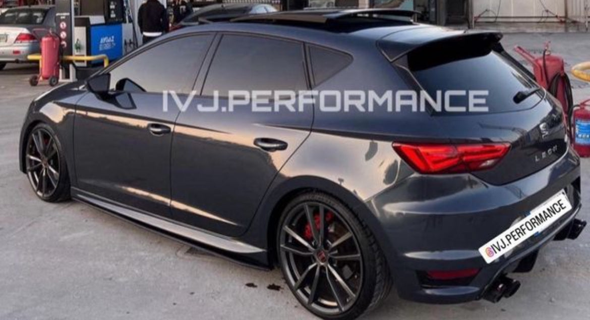 Alerón seat leon 5f, cupra, mk3. 5 puertas