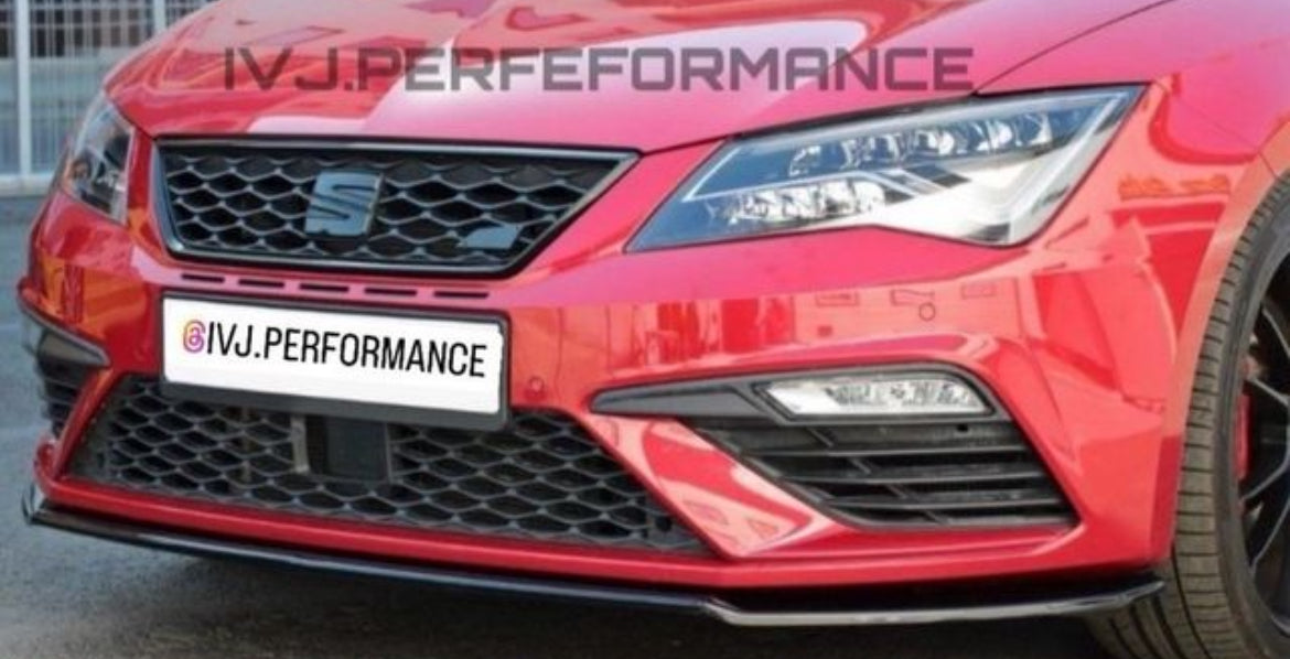 Lip delantero SEAT leon cupra Fr. Normal V2 mk3 5f