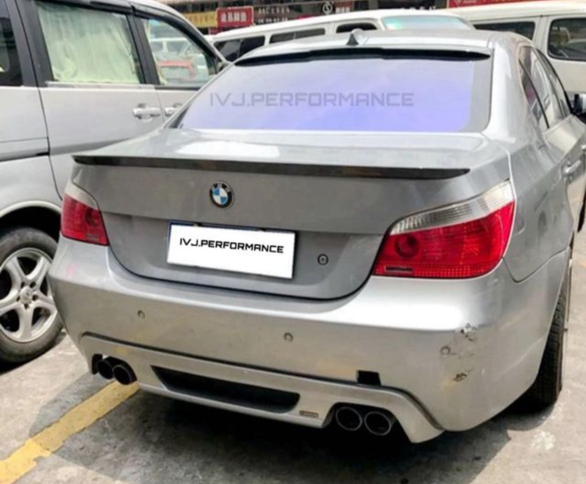 Alerón bmw e60 NEGRO BRILLO