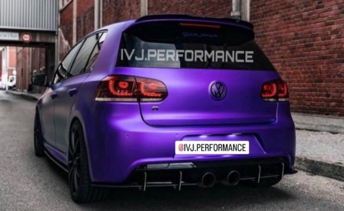 Añadido aleron GOLF MK6 GTI- R -GTD Válido para toda la variante