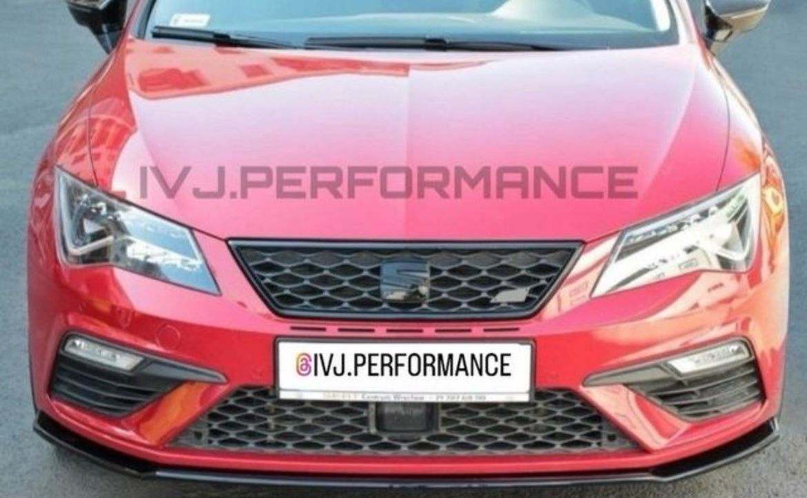 Lip delantero SEAT leon cupra Fr. Normal V2 mk3 5f