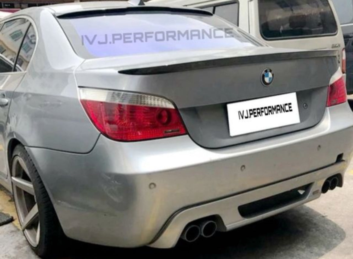 Alerón bmw e60 NEGRO BRILLO