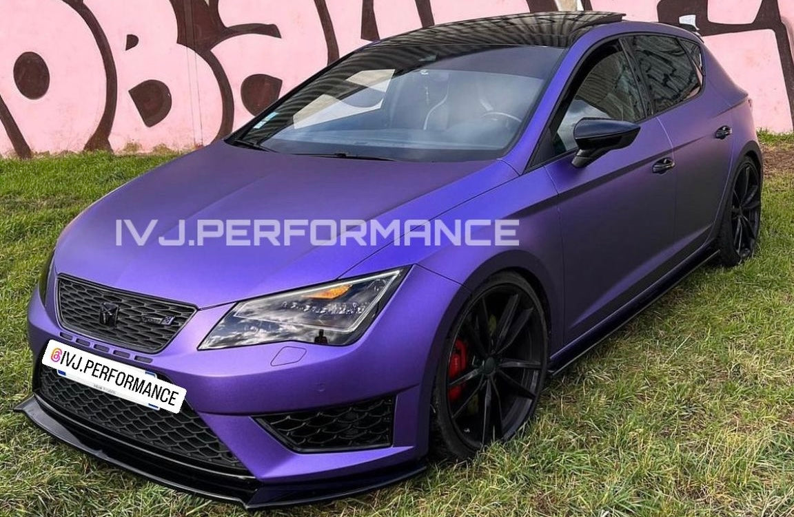 Lip SEAT leon CUPRA / FR/ mk3 5f. Lip de 1 pieza