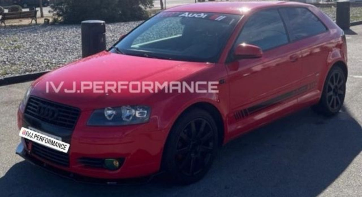 Lip delantero Audi A3 desde 2009 hasta 2019, válido para todas sus variantes
