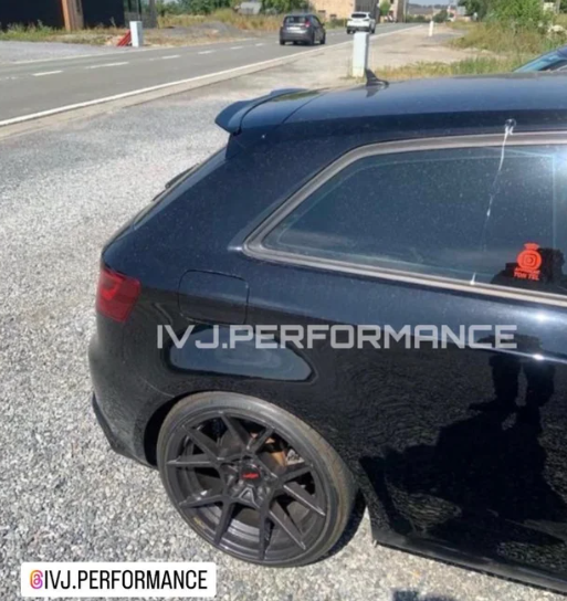 Añadido de Alerón Audi a3 8p 8v