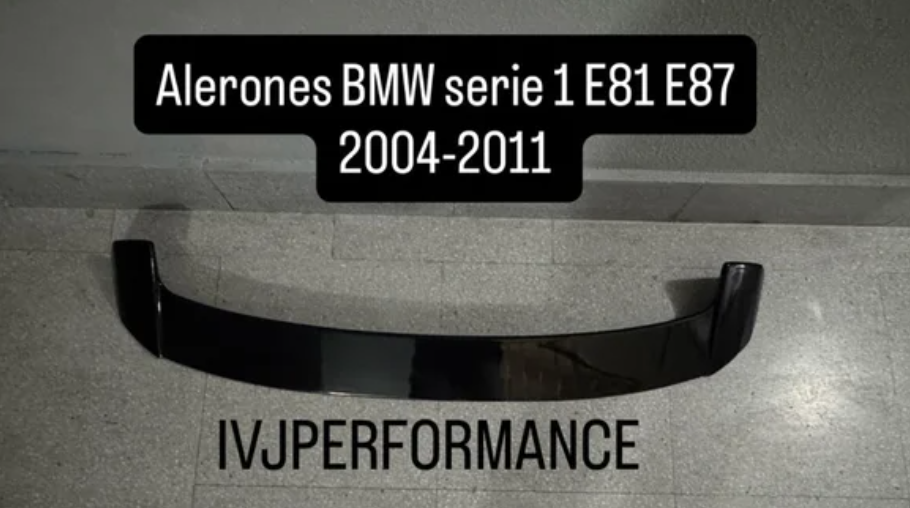 Alerón Deportivo BMW Serie 1 E81/E87 2004–2011 | Estilo M Performance
